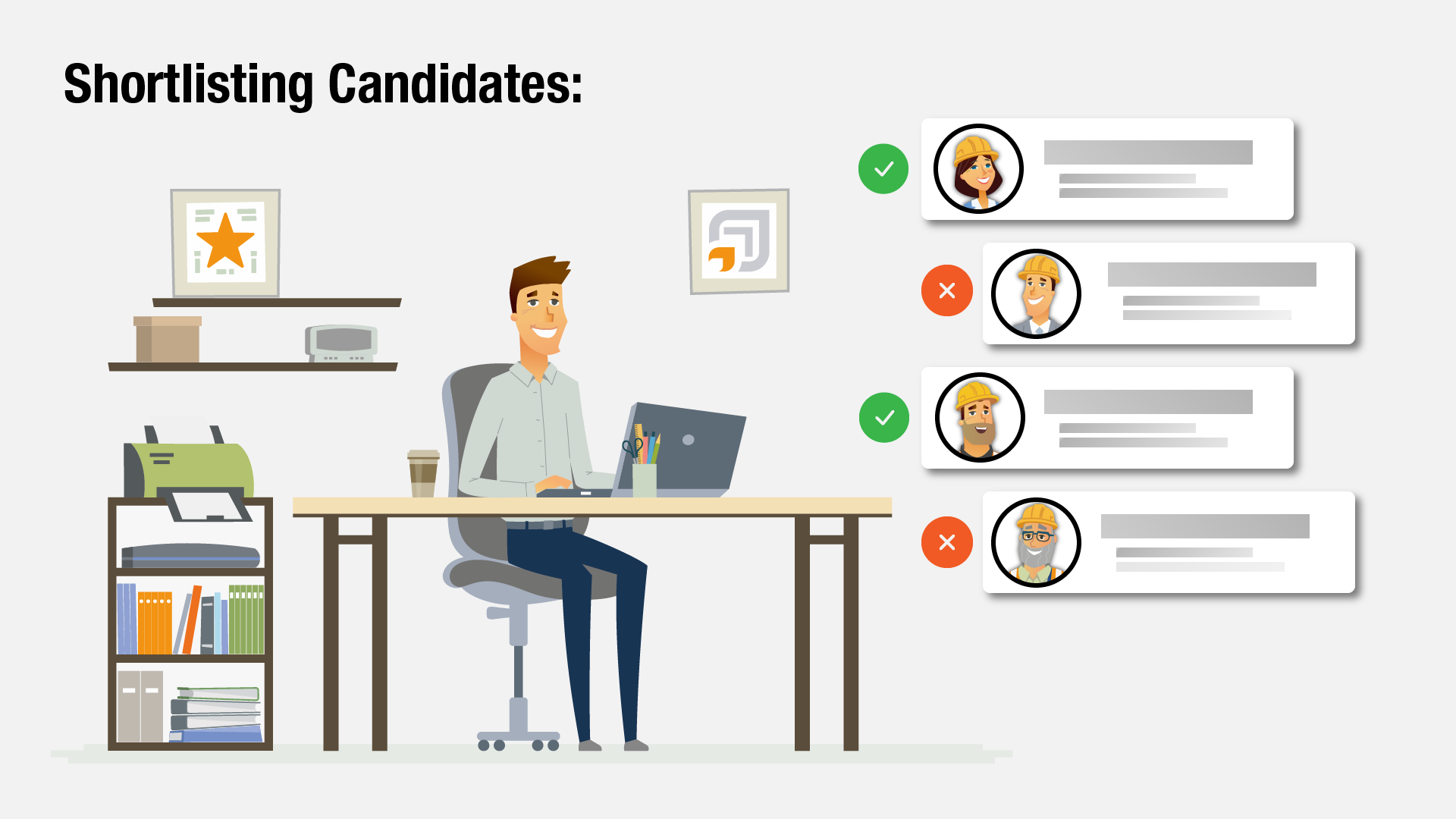 Shortlisting Candidates for hire